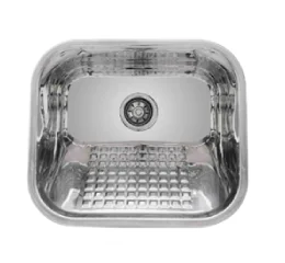 Tanque de Sobrepor Square 40x34 – Capacidade 18 l – Polido